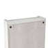 Vintage Double Door Wall Cabinet With Three Tiers Storage And Towel Rack - White Washed