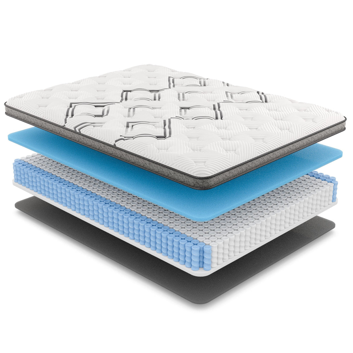 Diamond Soto Cooling Copper Hybrid Mattress Twin Size 12.5