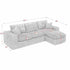 Sectional Sofa With Moveable Ottoman