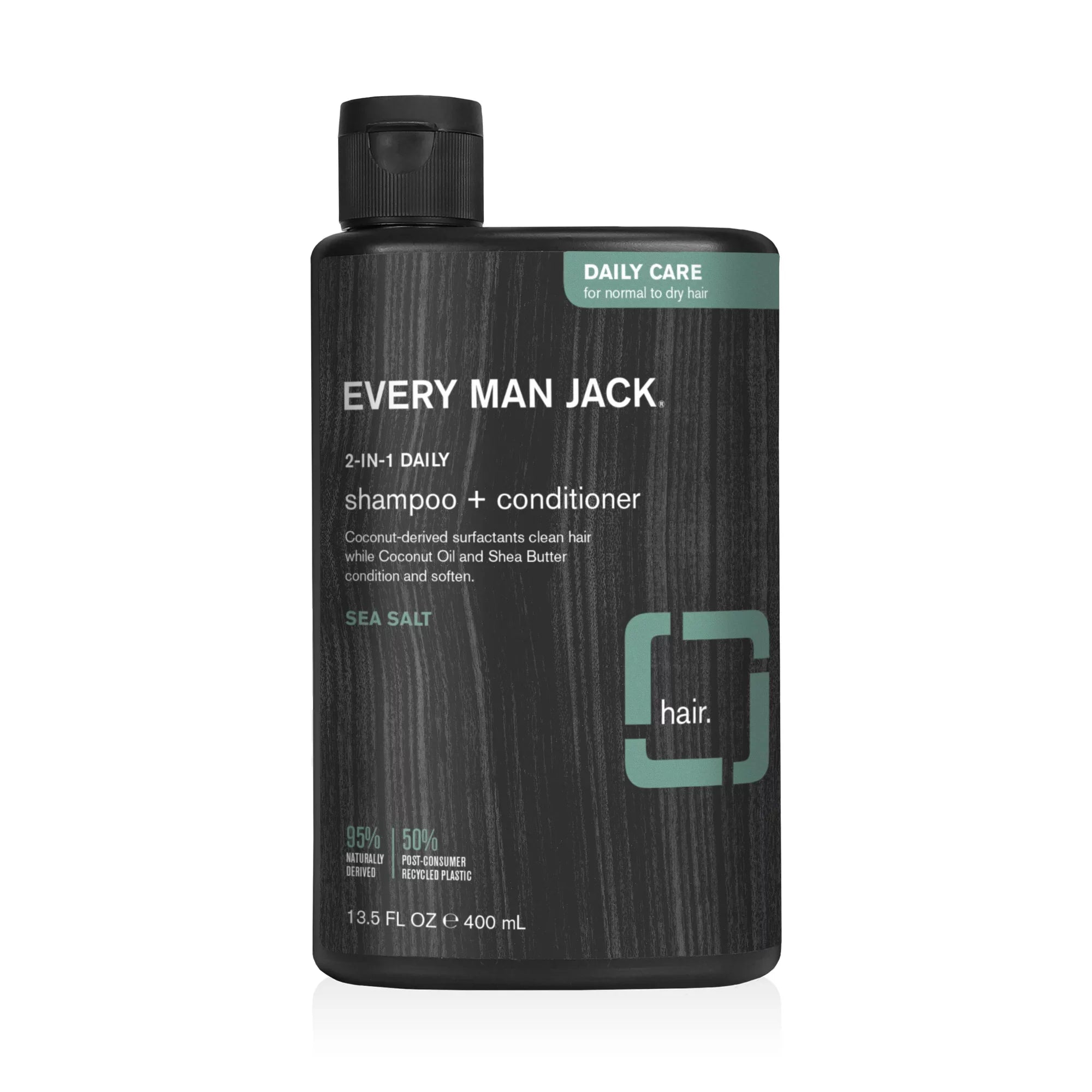 Every Man Jack Sea Salt 2-in-1 Shampoo & Conditioner - 13.5 Fl Oz
