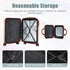 14'/20' 2-Piece Beige ABS Spinner Wheel Luggage Set