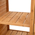Tall Garden Potting Bench Table with Hutch - Durable Fir Wood