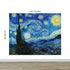 Vincent Van Gogh's The Starry Night Painting Wallpaper Mural.  #6742