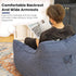 Bean Bag Chair with Filler, Bean Bag Sofa Chair with Tufted Soft Armrests Plush Lazy Sofa Comfy Chair,Large BeanBag Chair for Adults in Livingroom, Bedroom