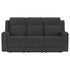 Brentwood 2-piece Upholstered Reclining Sofa Set Charcoal