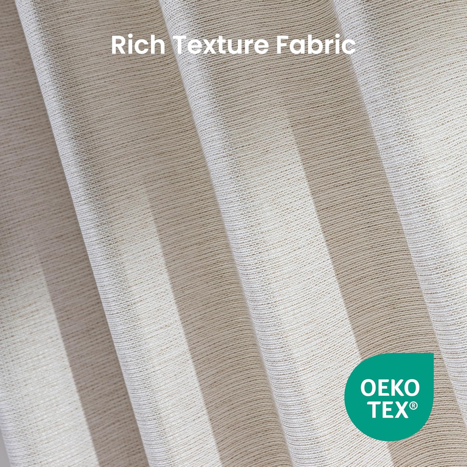 Semi-Blackout Curtains for Bedroom and Living Room