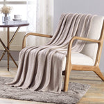 Decor & More Double Helix Embossed Ultra Lush Throw Blanket (50" x 60")