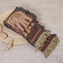 Boho Throw Blanket for Bed with Tassels,100% Cotton Ultra Soft and Cozy Large Blanket Elephant Printed Farmhouse Decor Bed Blankets,80"×90" All Season Rustic Throw for Sofa Couch Chair-Brown
