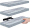 Sorbus Floating Shelves - 3 Pack 16 Inch Rustic Blue Wall Shelves for Bedroom, Kitchen, Living Room, Bathroom Shelves, Home Decor, Office - Floating Shelf for Trophies, Books, Frames, Toilet Paper
