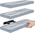 Sorbus Floating Shelves - 3 Pack 16 Inch Rustic Blue Wall Shelves for Bedroom, Kitchen, Living Room, Bathroom Shelves, Home Decor, Office - Floating Shelf for Trophies, Books, Frames, Toilet Paper