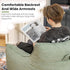 Bean Bag Chair with Filler, Bean Bag Sofa Chair with Tufted Soft Armrests Plush Lazy Sofa Comfy Chair,Large BeanBag Chair for Adults in Livingroom, Bedroom