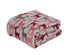 Decor & More Festive Holiday Microplush Throw Blanket (50" x 60") - Reindeer Silhouette