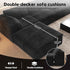 Oversized Modular Sectional Cloud Couch,157.5" U Shaped Modern Sofa with 2 Ottoman and 2 Middle Seats,Upholstered Couches with Corduroy Fabric for Living Room Furniture,No Assembly Required,Black