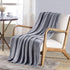 Decor & More Double Helix Embossed Ultra Lush Throw Blanket (50" x 60")