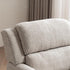 Kidol & Shellder Oatmeal Oversized Accent Chair for Living Room Mid Century Modern Reading Chair with Back Wide Upholstered Comfy Single Sofa Chair Bedroom Lounge Side Corner Boucle Fabric Armchair