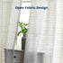 Sheer Curtains 2-Piece Set for Living Room/Bedroom