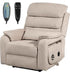 Power Lift Recliner Chair for Adults Elderly Lay Flat Velvet Recliners with Massage Heating, Extended Footrest, Wireless Charging Device, USB Ports, Cup Holder, Lumbar Pillow