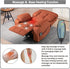 4 OKIN Motor Power Lay Flat Lift Recliner Chair for Elderly Adults Extra Large Recliners with Massage Heat, Adjustable Head-Back-Lumbar-Leg-Support, Extended Footrest, 2 Cup Holders