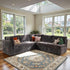 Modular Sectional Sofa with Chaise U Shaped Sectional Couch for Living Room, 5-Seater Comfy Cloud Couches, Plush Corduroy, Gray