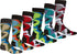 Sakkas Men's Classic Patterned Dress Socks Value 6-Pack