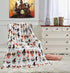 Decor & More Happy Halloween Microplush Throw Blanket (50" x 60")