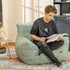 Bean Bag Chair with Filler, Bean Bag Sofa Chair with Tufted Soft Armrests Plush Lazy Sofa Comfy Chair,Large BeanBag Chair for Adults in Livingroom, Bedroom