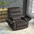 27in Extra Wide Power Lift Recliner Chair for Big Tall with Extended Footrest Heat Massage, Oversized Electric Lift Recliner Chairs for Adults Elderly Seniors, Arm Storage & Cup Holders