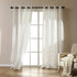 Sheer Curtains 2-Piece Set for Living Room/Bedroom
