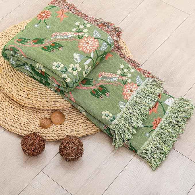 Boho Throw Blanket 80