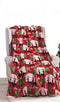 Decor & More Festive Holiday Microplush Throw Blanket (50" x 60") - Holiday Magic