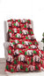 Decor & More Festive Holiday Microplush Throw Blanket (50" x 60") - Forest Friends