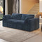 78.74" LoveSeat Cloud Sofa,Modular Sectional Couch,Modern Deep Seat Upholstered Couches with Plush Corduroy Fabric for Living Room Furniture,Bedroom and Apartment,No Assembly Required,Blue