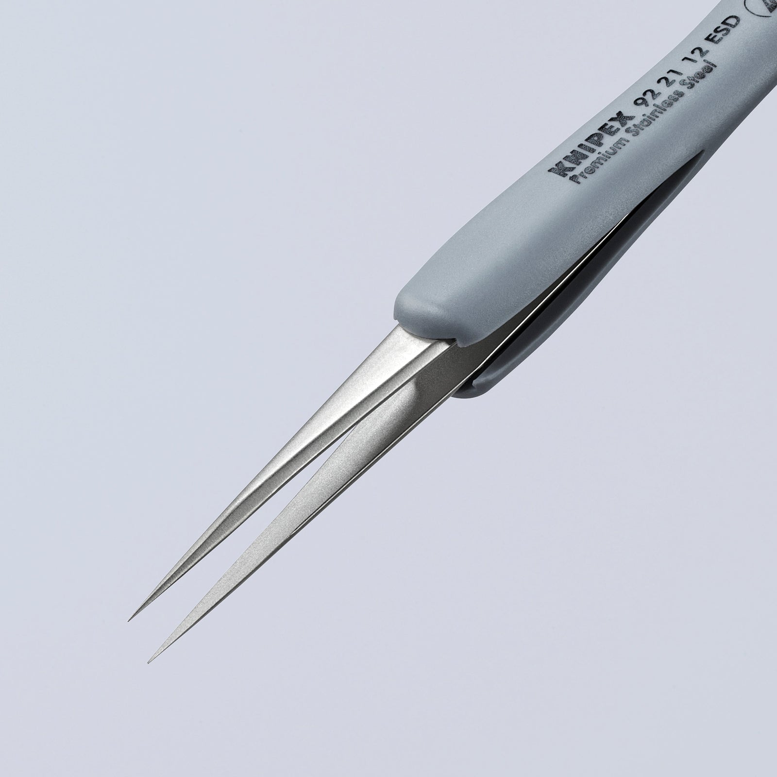 Knipex Stainless Needle Point Tips Precision Tweezers ESD 3 1/2