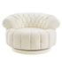 Round Swivel Accent Chair With Rotation