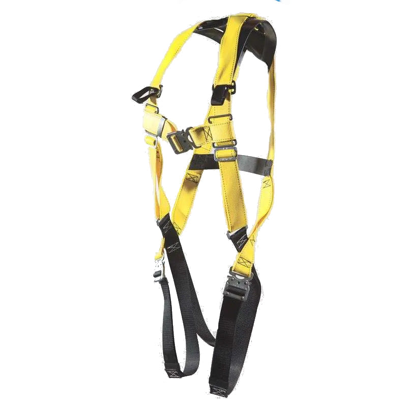 Full Body Harness, Soft D-Ring Center Back, Quick Release Buckles with Mini X