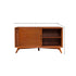 Flynn Small TV Console, Chestnut