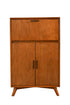 Flynn Large Bar Cabinet, Chestnut