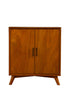 Flynn Small Bar Cabinet, Chestnut