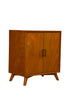 Flynn Small Bar Cabinet, Chestnut