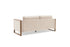 Modern 3-Seater Sofa With Solid Wood Legs