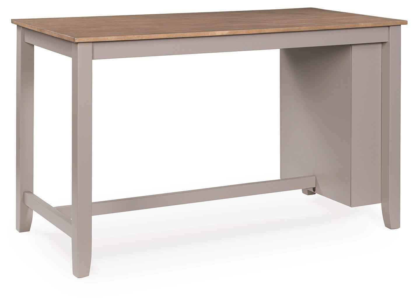 Harperfeld - Rectangular Dining Room Counter Table - Natural / Gray