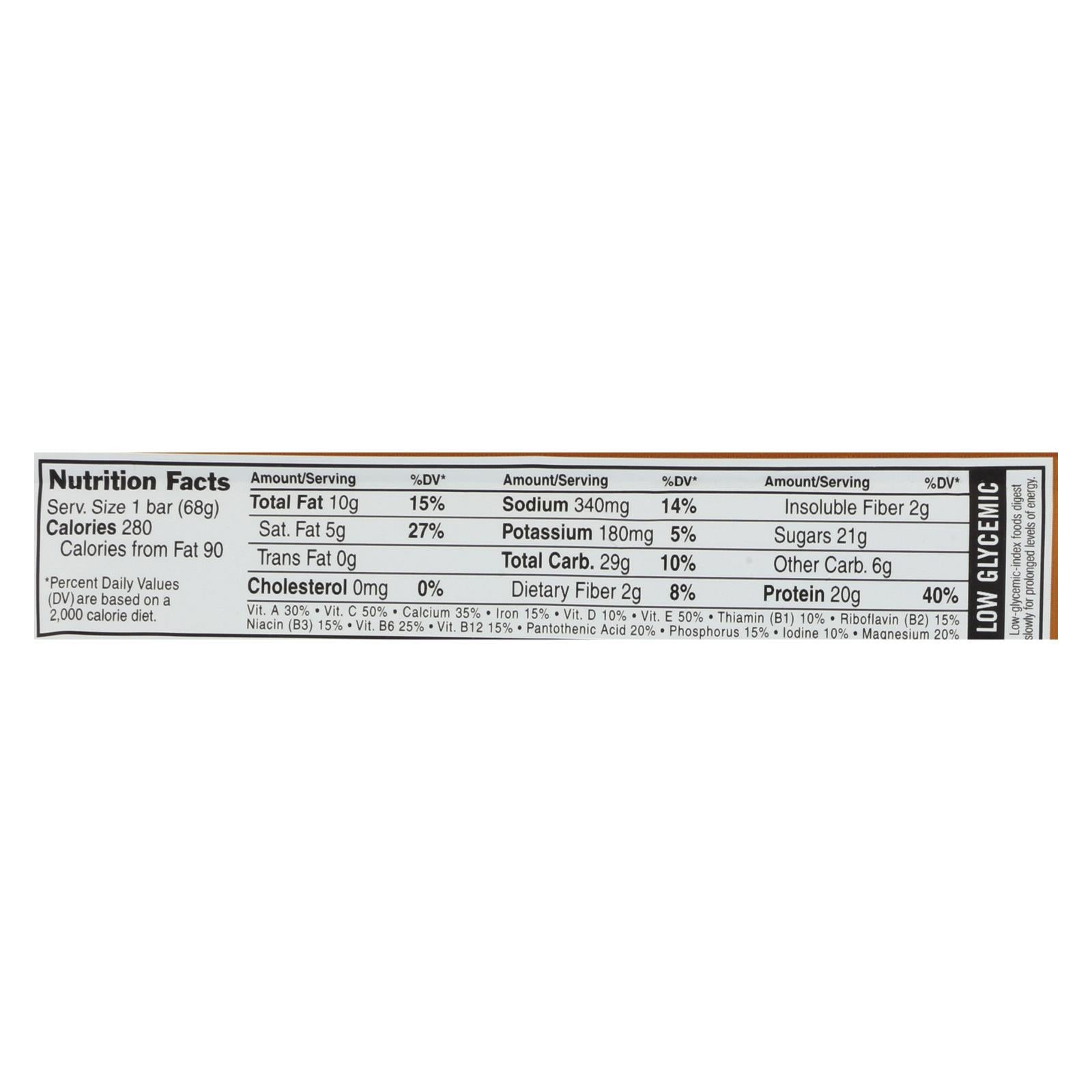Clif Bar Builder's Protein Bar - Chocolate Peanut Butter, 12 x 2.4oz