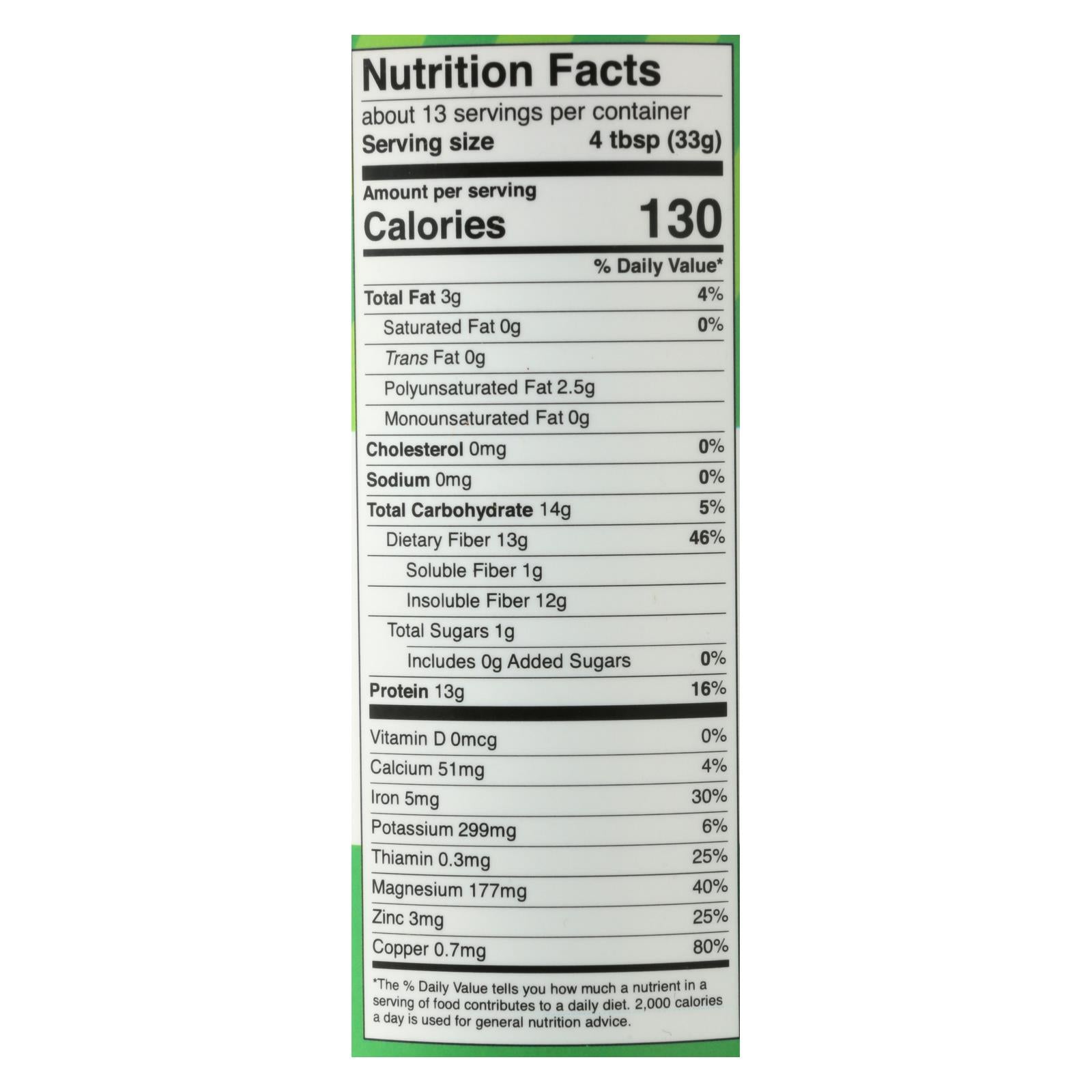 Organic Hemp Pro Fiber - 16 Oz. by Manitoba Harvest