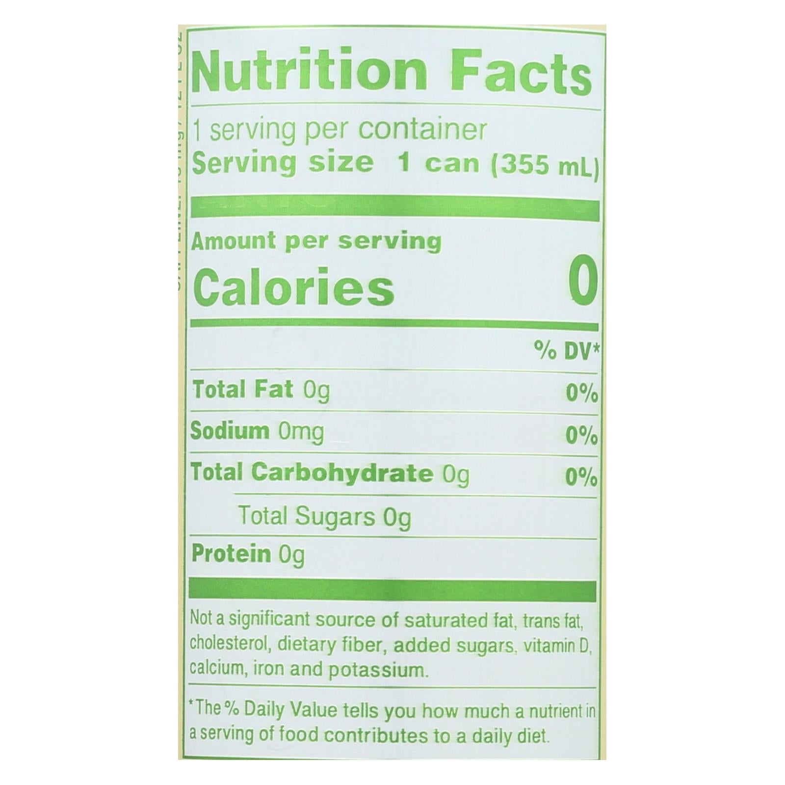 Zevia Sweetened Green Tea, 12 Fz (Pack of 12)