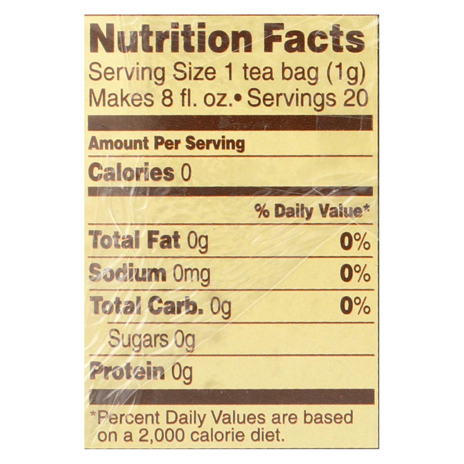 Celestial Seasonings Caffeine-Free Chamomile Herbal Tea (20 Tea Bags, Pack of 6)