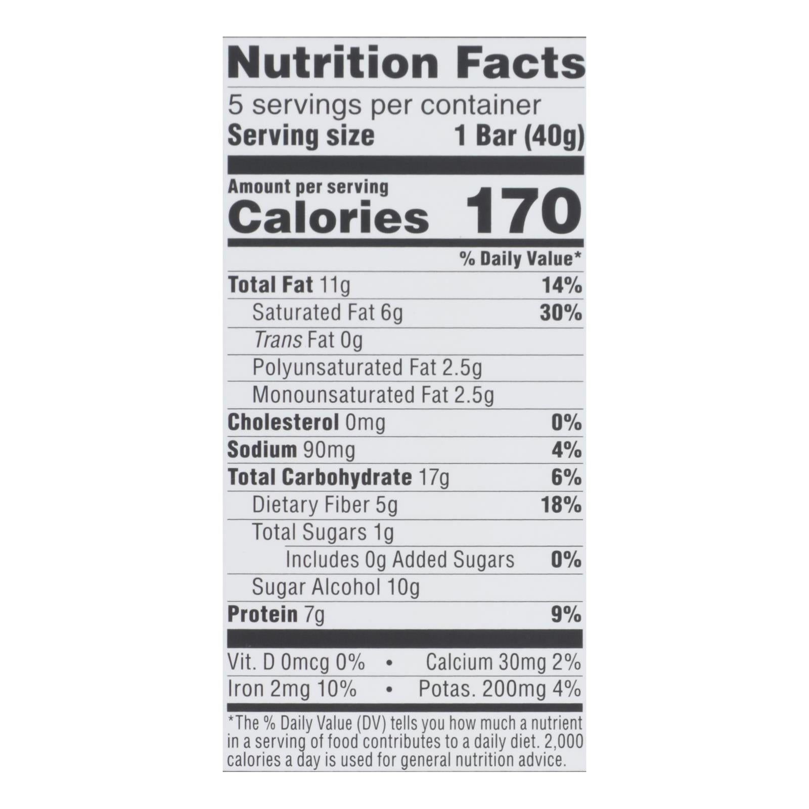 Atkins Endulge Bar Nutty Fudge Brownie - 5-Bar Pack