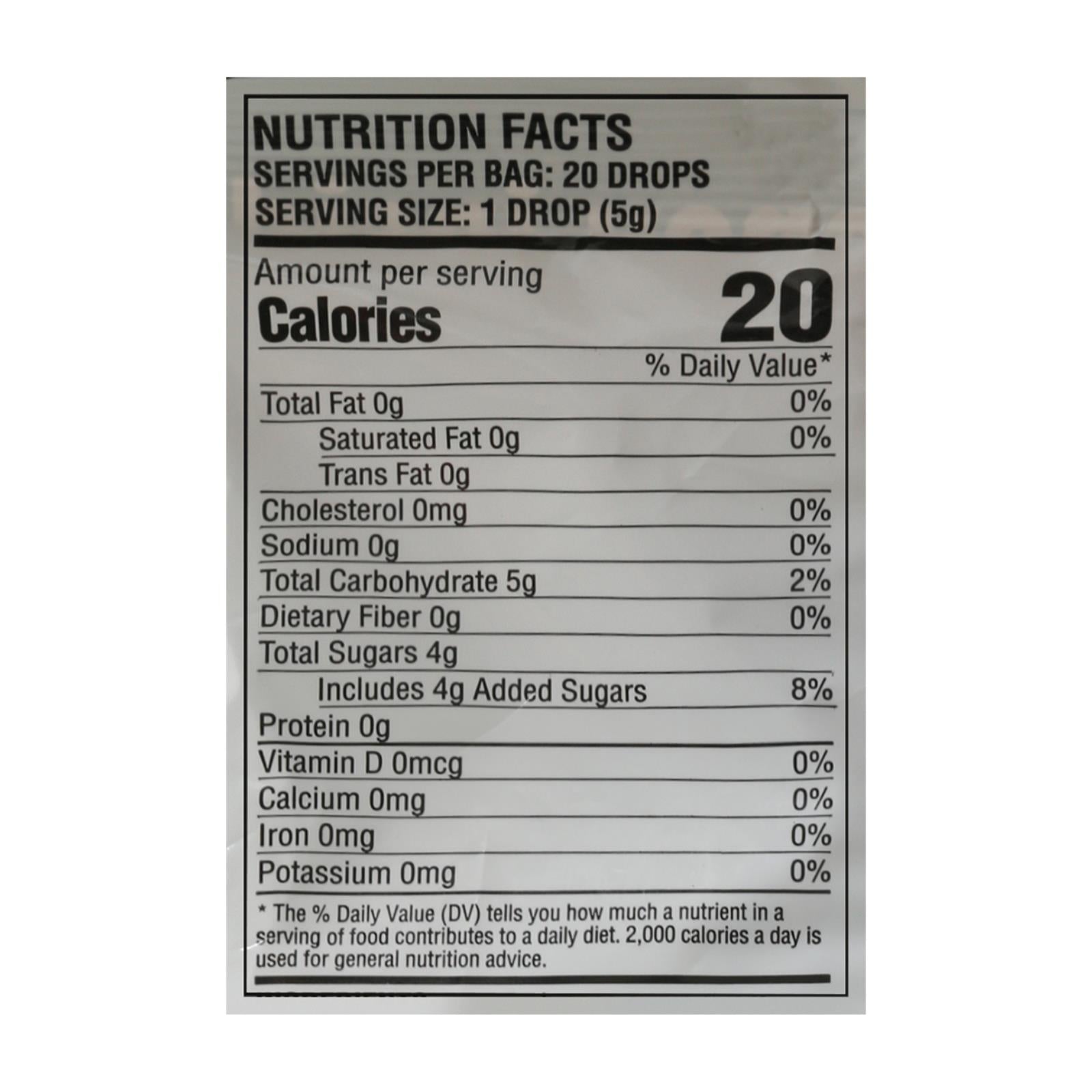 Honees Extra Large Menthol Cough Drops (Pack of 20)