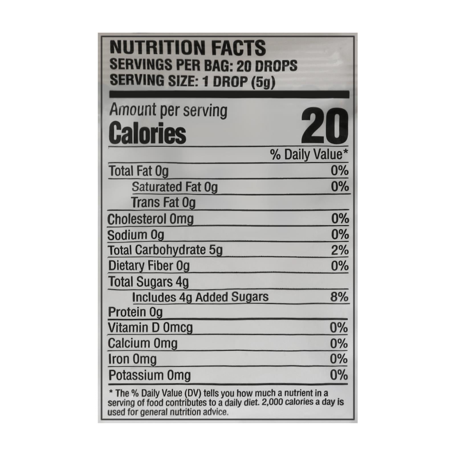 Honees Honey Lemon Cough Drops with Lemon Menthol for Sore Throats - 20 Count