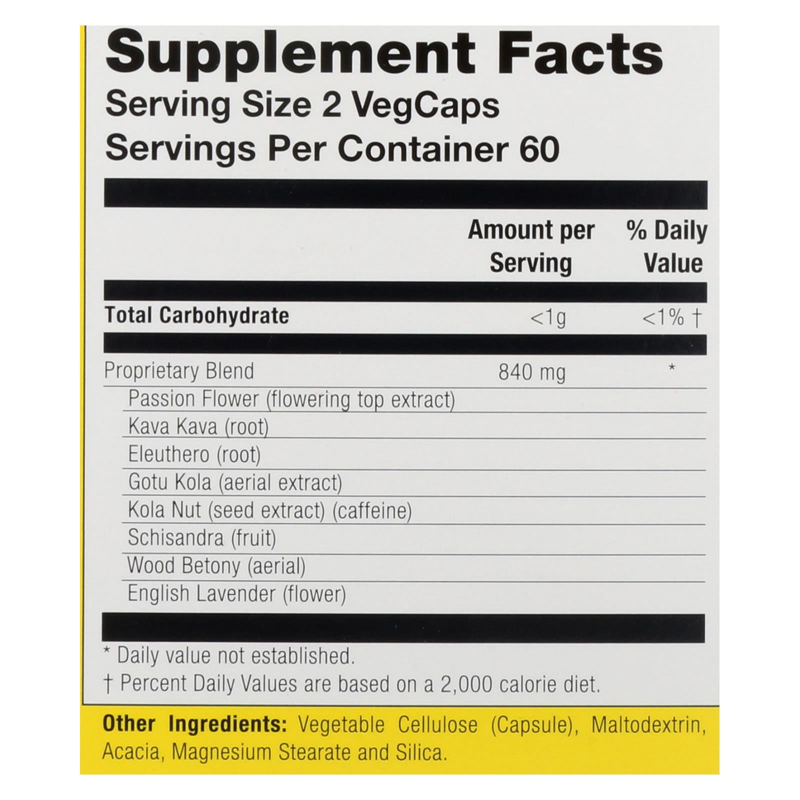 Natural Balance Happy Camper Vegetarian Capsules (Pack of 120, 790 mg)