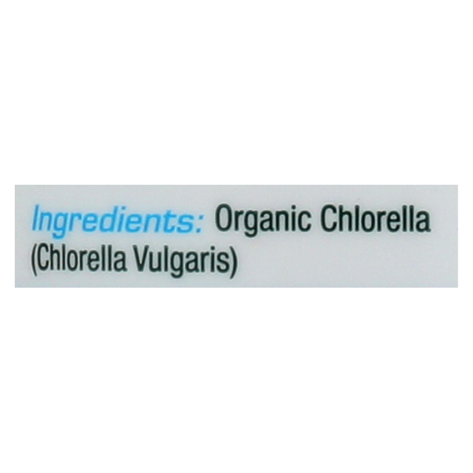 Organic Green Foods Chlorella Powder Supplement (2.1 Oz.)